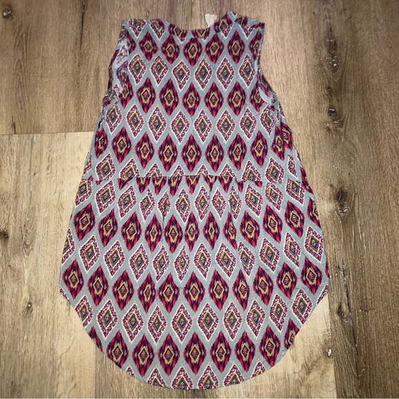 Xhilaration Women’s Size Medium Sleeveless lace-up Drawstring Top| Bohemela Boho - Picture 3 of 7